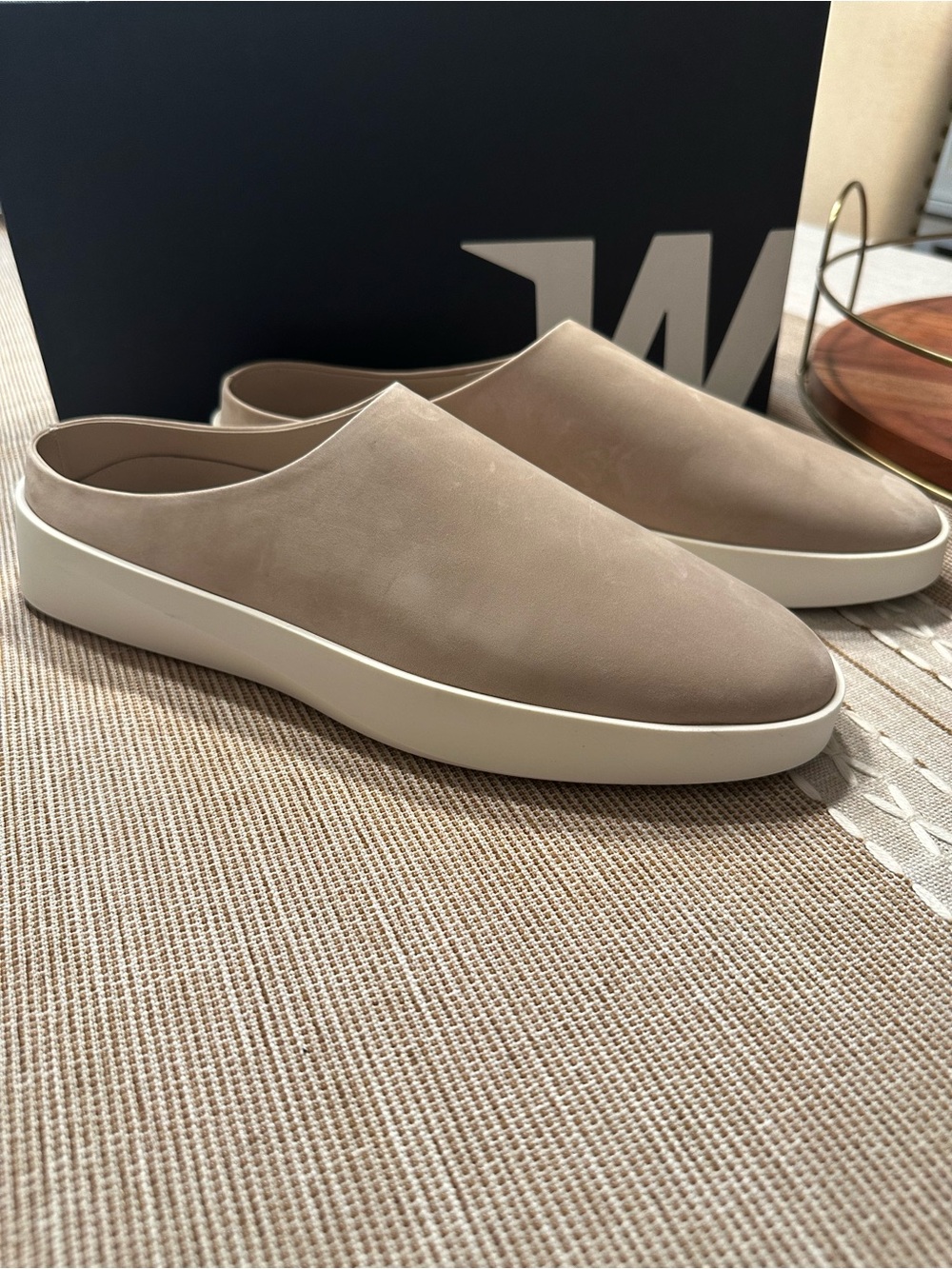 Wolf & Shepherd Cruise Men's Slip-On Mule Sneakers - Lunar Gray Sz 10